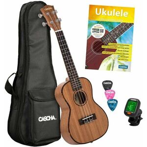 Cascha HH 2036 Premium Koncert ukulele Natural kép