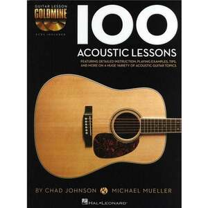 Hal Leonard Chad Johnson/Michael Mueller: 100 Acoustic Lessons Kotta kép