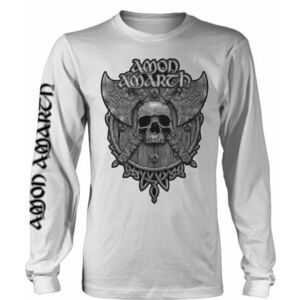 Amon Amarth Ing Grey Skull White XL kép