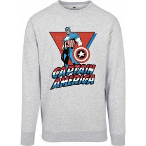 Captain America Ing Crewneck Grey XL kép