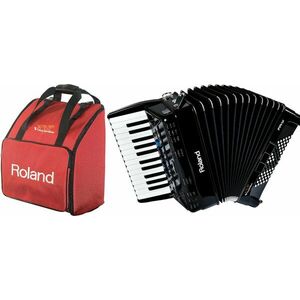 Roland FR-1x Black Bag SET Fekete Billentyűs harmonika kép