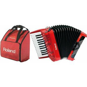 Roland FR-1x Red Bag SET Piros Billentyűs harmonika kép