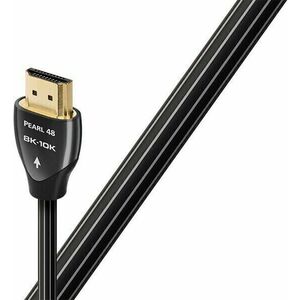 AudioQuest Pearl 0, 6 m Fehér-Fekete Hi-Fi Video kábel kép