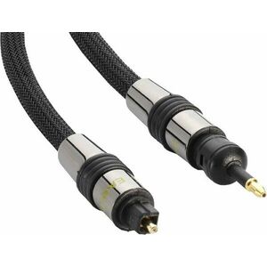 Eagle Cable Deluxe II Optical 1, 5 m Fekete Hi-Fi Optikai kábel kép