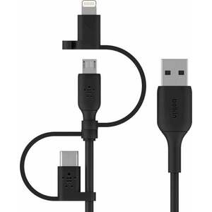 Belkin Boost Charge CAC001BT1MBK Fekete 1 m USB kábel kép
