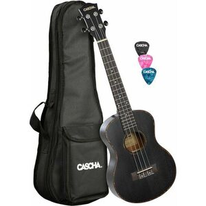 Cascha HH 2305L Tenor ukulele Black kép