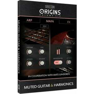 BOOM Library Sonuscore Origins Vol.6: Muted Guitar & Harmonics (Digitális termék) kép