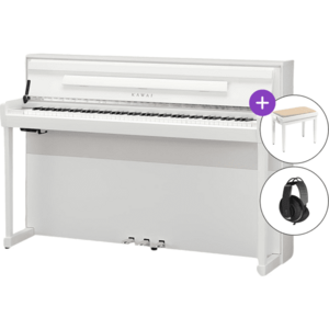 Kawai CA901 W SET Premium Satin White Digitális zongora kép