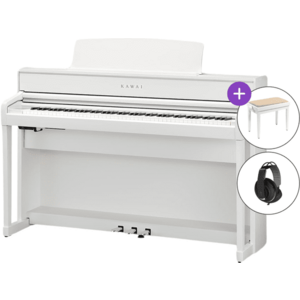 Kawai CA701 W SET Premium Satin White Digitális zongora kép
