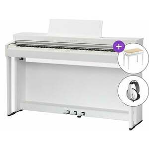 Kawai CN201 SET Premium Satin White Digitális zongora kép