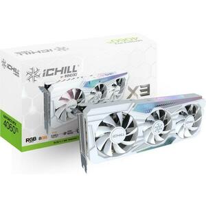 GeForce RTX 4060 Ti 8GB ICHILL X3 WHITE (C406T3-08D6X-17113280) kép