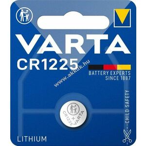 Varta lithium gombelem CR1225 1db/csom. kép