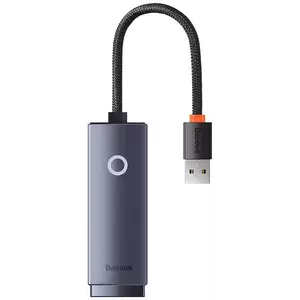 Redukció Baseus Lite Series USB to RJ45 network adapter, 100Mbps (gray) kép