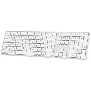 Billentyűzet Wireless keyboard Omoton KB515 BT (white) kép
