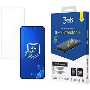 KIJELZŐVÉDŐ FÓLIA 3MK Silver Protect+ Xiaomi 14 Antimicrobial foil, wet-installed kép