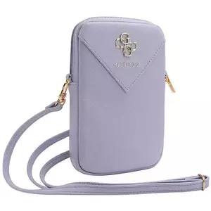 Guess Handbag GUWBZPGSTEGU purple Zip Triangle 4G (GUWBZPGSTEGU) kép