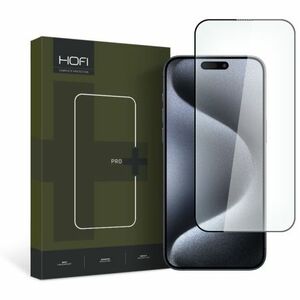 HOFI Glass Pro Full Screen üvegfólia iPhone 15 Pro Max, fekete kép