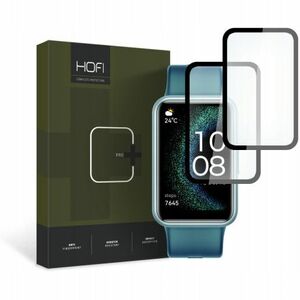 HOFI Hybrid 2x üvegfólia Huawei Watch Fit SE, fekete kép