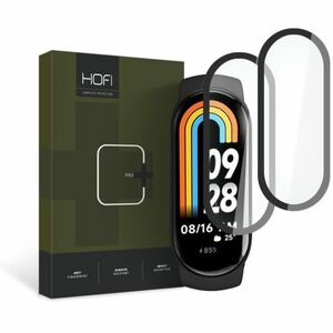 HOFI Hybrid 2x üvegfólia Xiaomi Smart Band 8, fekete kép