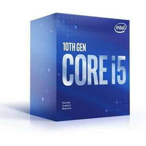 Intel cpu s1200 core i5-10400f 2.9ghz 12mb cache box, novga BX807... kép