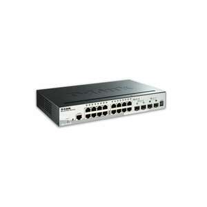 D-Link DGS-1510-20/E Switch 16x1000Mbps + 2xGigabit SFP + 2xGigab... kép