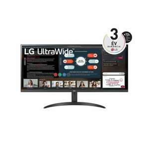 LG 34WP500-B IPS Monitor 34", 2560x1080, 21: 9, 250cd/m2, 5ms, 75H... kép