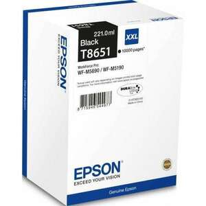 EPSON T8651 (C13T865140) (10K) FEKETE EREDETI TINTAPATRON kép