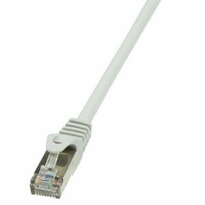LogiLink Patch kábel Econline, Cat.5e, SF/UTP, szürke, 15 m kép