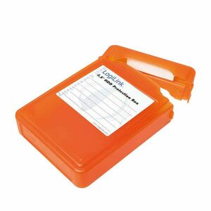 Logilink 3, 5" HDD Védődoboz, narancssárga kép