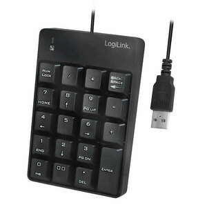 Logilink Billentyűzet USB csatlakozással, 19 gomb kép
