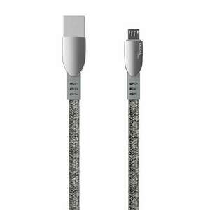 Dudao USB fonott kábel - micro USB 5 A 1 m szürke (L3PROM szürke) kép