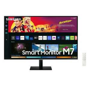 32" Samsung Smart M7 LCD monitor fekete (LS32BM700UUXEN) kép