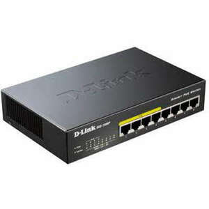D-Link DGS-1008P 4+4 portos Ethernet PoE switch kép