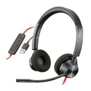 Plantronics Blackwire C3320 USB-A Stereo Headset - Fekete kép