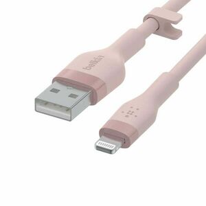Belkin BOOST CHARGE Flex Silicone cable USB-A to Lightning - 2M - Pink kép