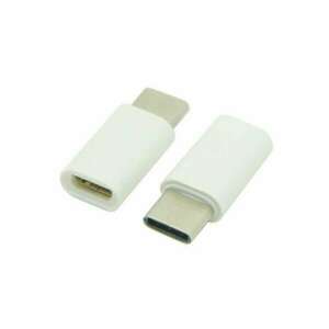 Cellect ADAPTER-TYPE-C USB - USB Type-C (Anya-Apa) Adapter - Fehér kép
