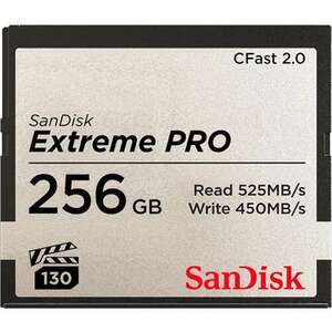 Sandisk 256GB Extreme Pro CF memóriakártya kép