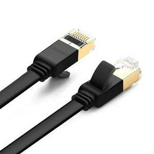 UGREEN NW106 Ethernet RJ45 lapos hálózati kábel 2m fekete (11261B) (11261B) kép