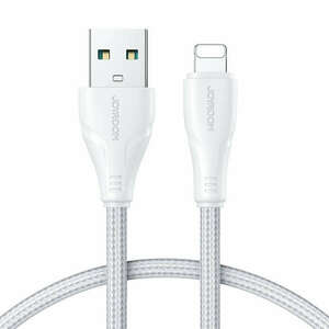 Joyroom USB kábel - Lightning 2.4A Surpass Series 1.2 m fehér (S-... kép