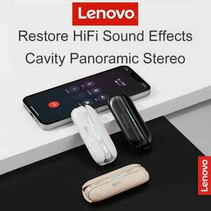 Lenovo TW60 B TWS Bluetooth 5.3 Vezeték Nélküli Fülhallgató Töltő... kép