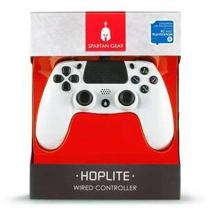 Spartan Gear - Hoplite Wired Controller White (PS4) kép