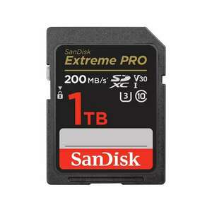 Sandisk 1TB Extreme PRO SDXC UHS-I Memóriakártya kép