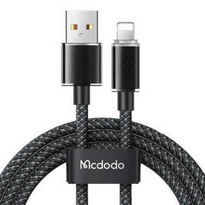 Kábel USB-A Lightning Mcdodo CA-3640, 1, 2m (fekete) kép