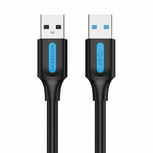 USB 3.0 kábel Vention CONBF 1m fekete PVC kép