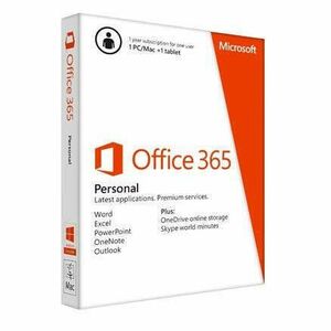 Microsoft Office 365 Personal 1 Felhasználó 1 Év HUN Online Licence kép