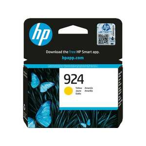 HP 4K0U5NE Tintapatron Yellow 400 oldal kapacitás No.924 kép