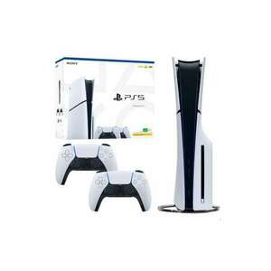 Sony PlayStation 5 Slim 1TB Fehér + 2db DualSense kép