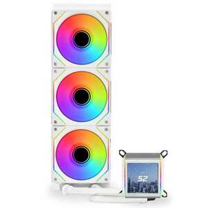Lian Li Galahad II LCD 360 SL-INF ARGB CPU vízhűtés (AIO) - Fehér kép