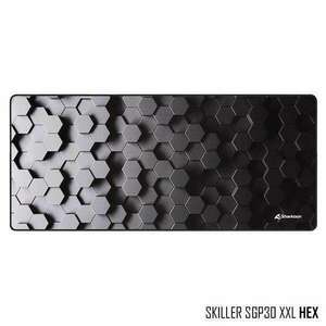 Sharkoon Egérpad - Skiller SGP30 XXL HEX (900 x 400 x, 2, 4 mm; va... kép