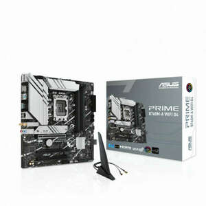 Asus Alaplap - Intel PRIME B760M-A WIFI D4 s1700 (B760, 4xDDR4 53... kép